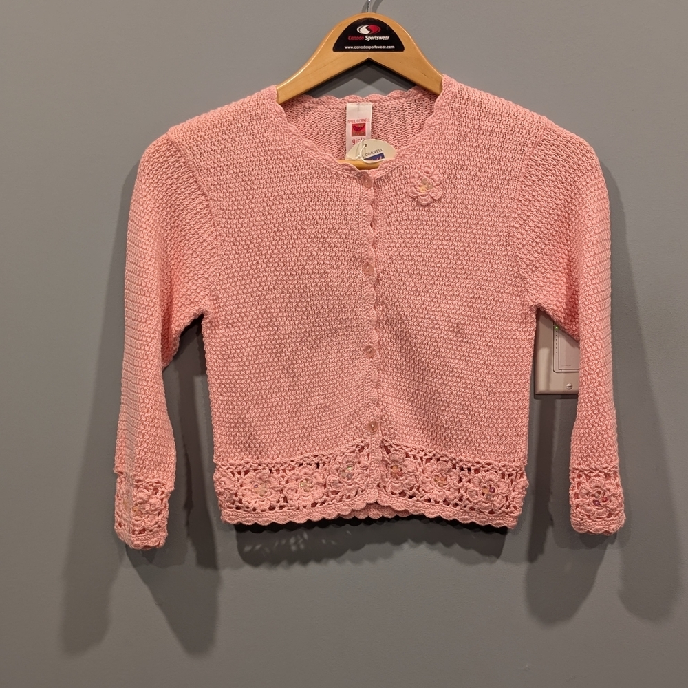 April Cornell Girls Knit Sweater Size 6 NWT